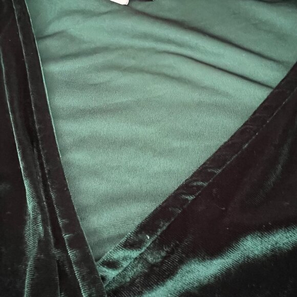 Baltic Born Velvet Maxi Dress in Deep Green - Picture 7 of 9